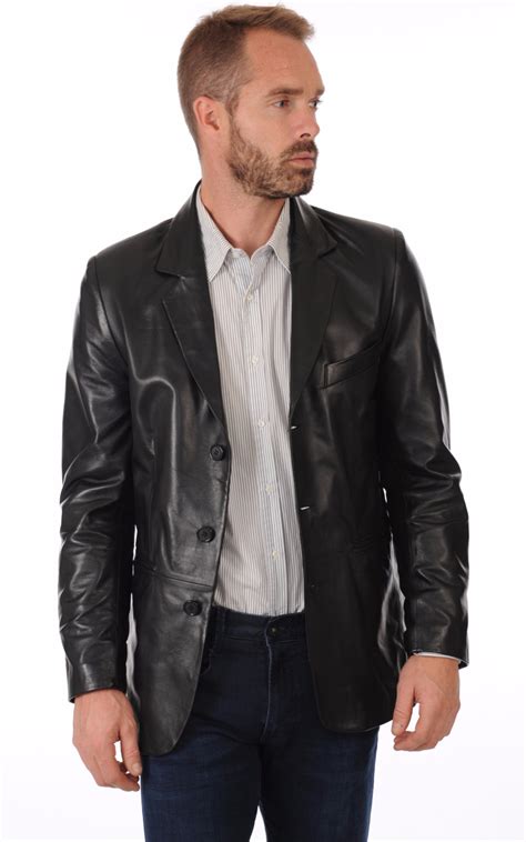 Vestes en Cuir de Luxe Homme 